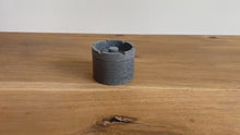 Load and play video in Gallery viewer, Concrete Ashtray with Compartment
