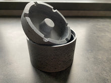 Load image into Gallery viewer, Concrete Ashtray with Compartment