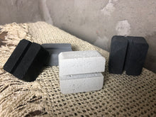 Load image into Gallery viewer, Concrete business card stand with timeless design and that will become a decoration for your desk, reception or counter.
