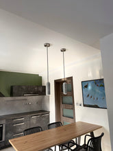Load image into Gallery viewer, Handmade concrete pendant ligh with unique design
