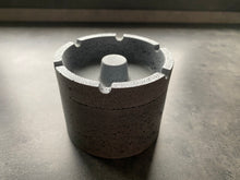 Load image into Gallery viewer, Concrete Ashtray with Compartment
