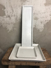 Load image into Gallery viewer, Concrete trays of various sizes in one set.
